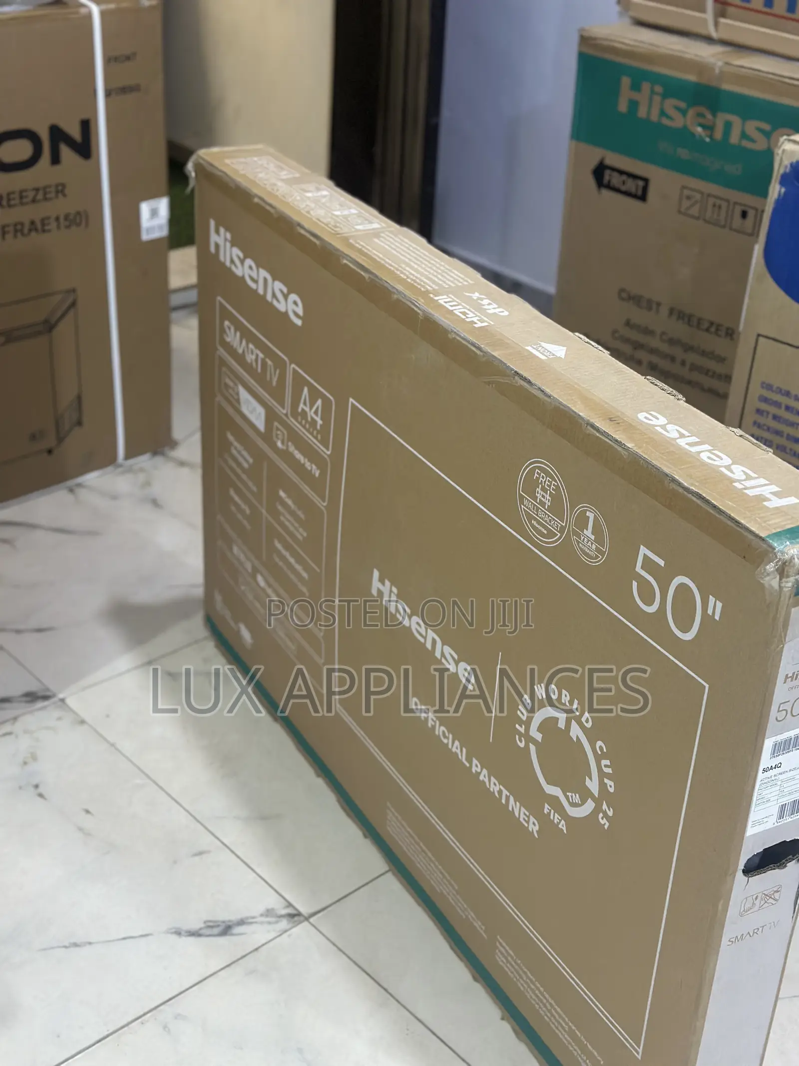 User-Friendly Hisense 50” Smart Display