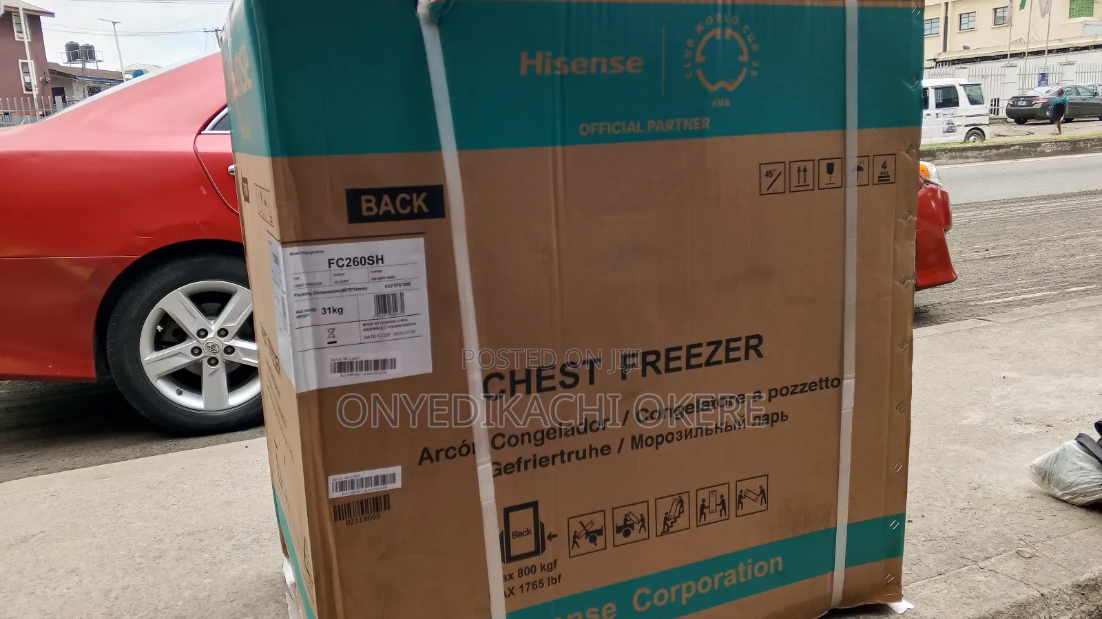 Hisense Chest Freezer 3fit