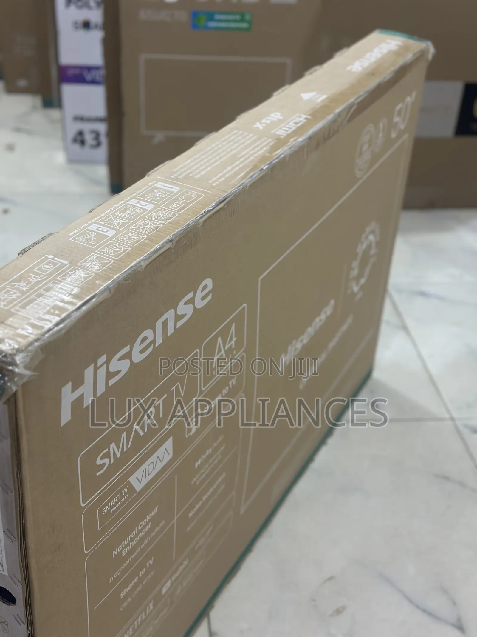Stunning Visuals Hisense 50" Led Smart Tv