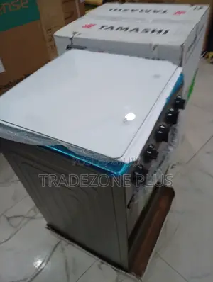 Efficient Tamashi Dual-Flame Gas Cooker.