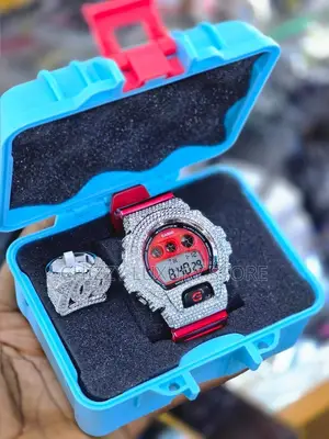 G-Shock Casio Quality Luxury Iced Face Water Resistant Wristwatch