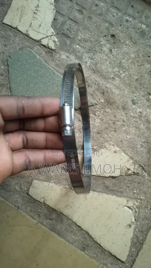 6" Stainless Hose Clips