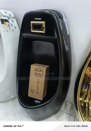 Black Sensor Urinary Bowl