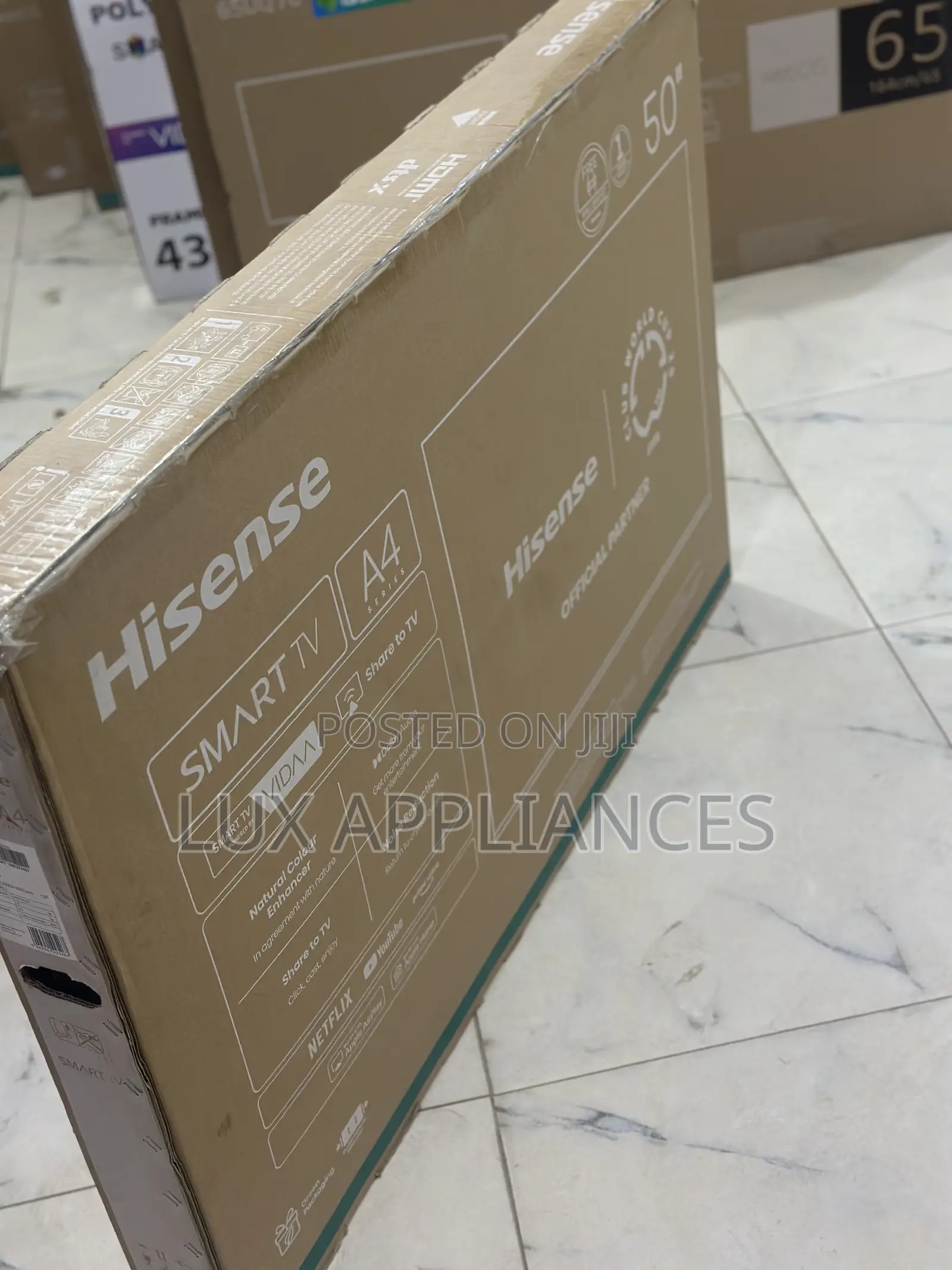 Feature-Packed Hisense 50" Smart Tv