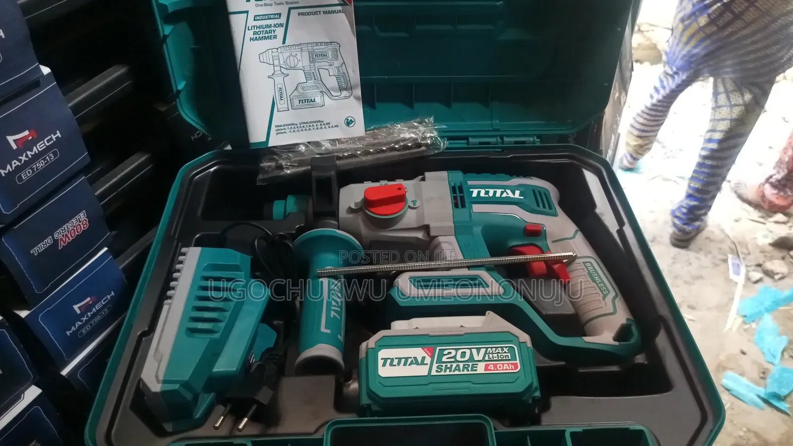 Rotary Hammer Battery