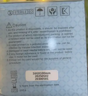16gx100mm Cannula Needle