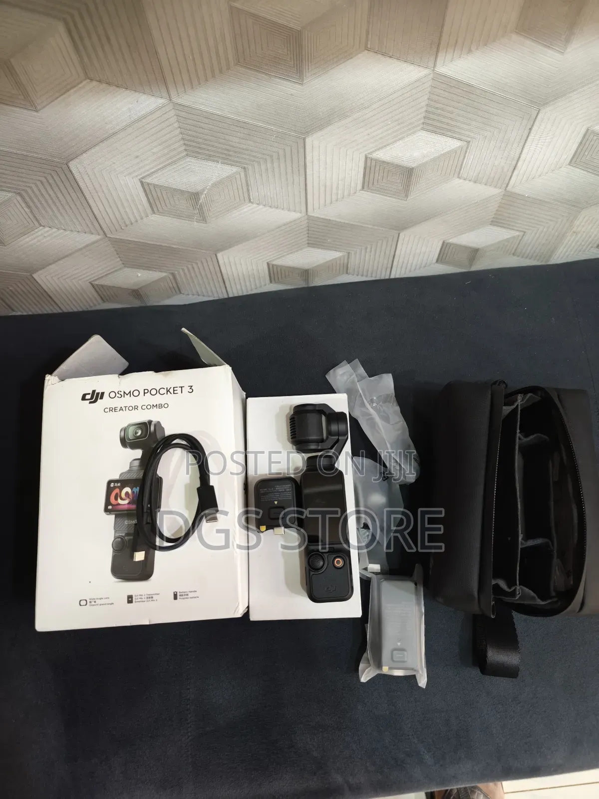 Used Dji Osmo Pocket 3 Creator Combo With Accessories