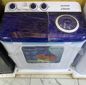 Polystar 7kg Double Tub Washing Machine – Manual Wash