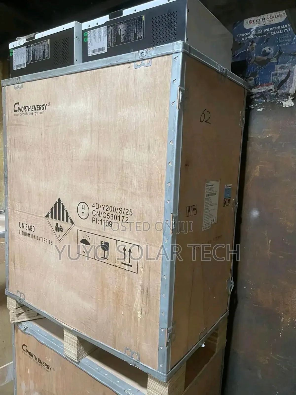 C Worth 15kwh 51.2v Lithium Battery