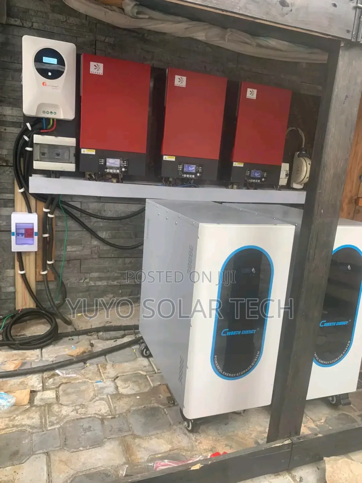 C Worth 15kwh 51.2v Lithium Battery