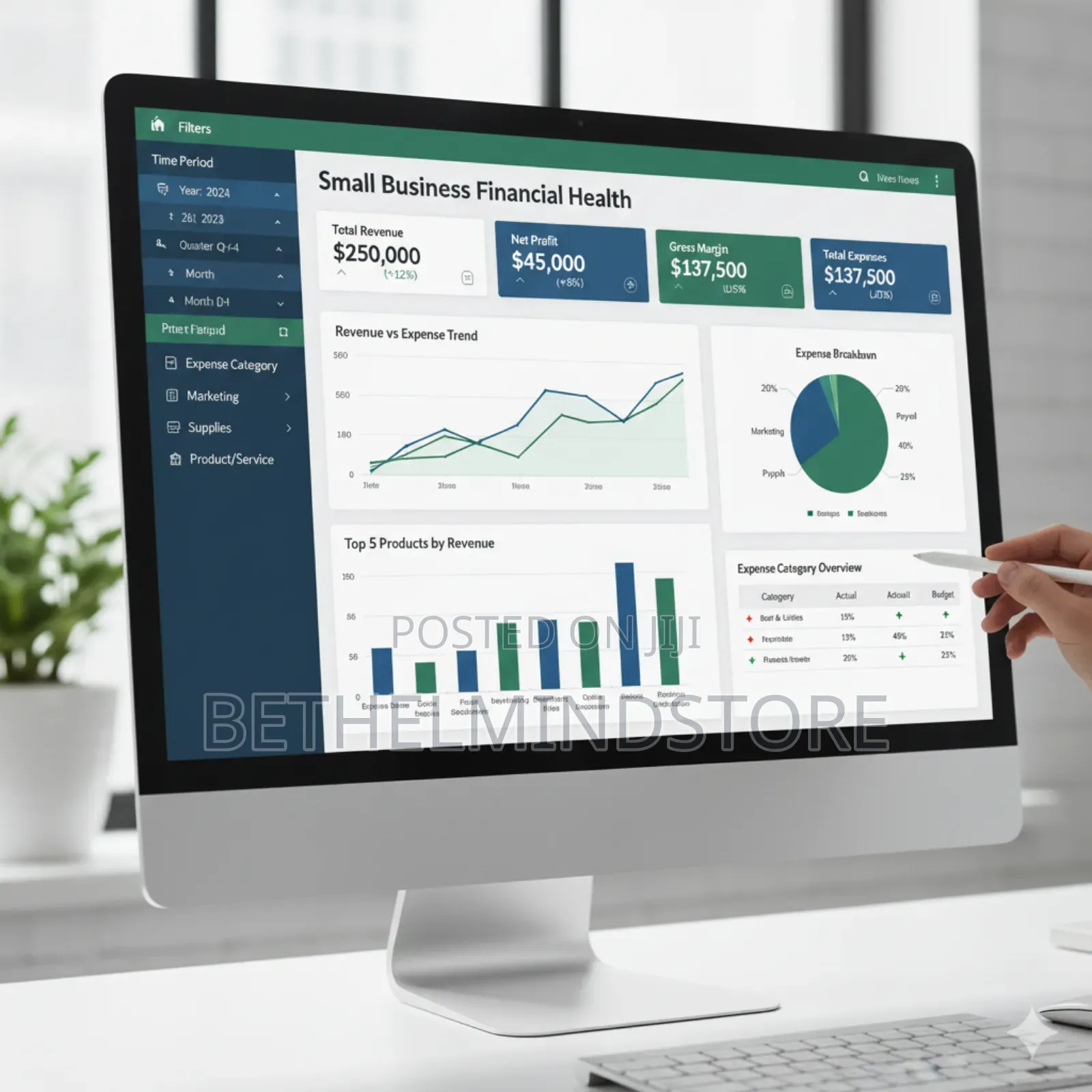 Know Your Real Profit Daily - Custom Business Analytics Dashboard