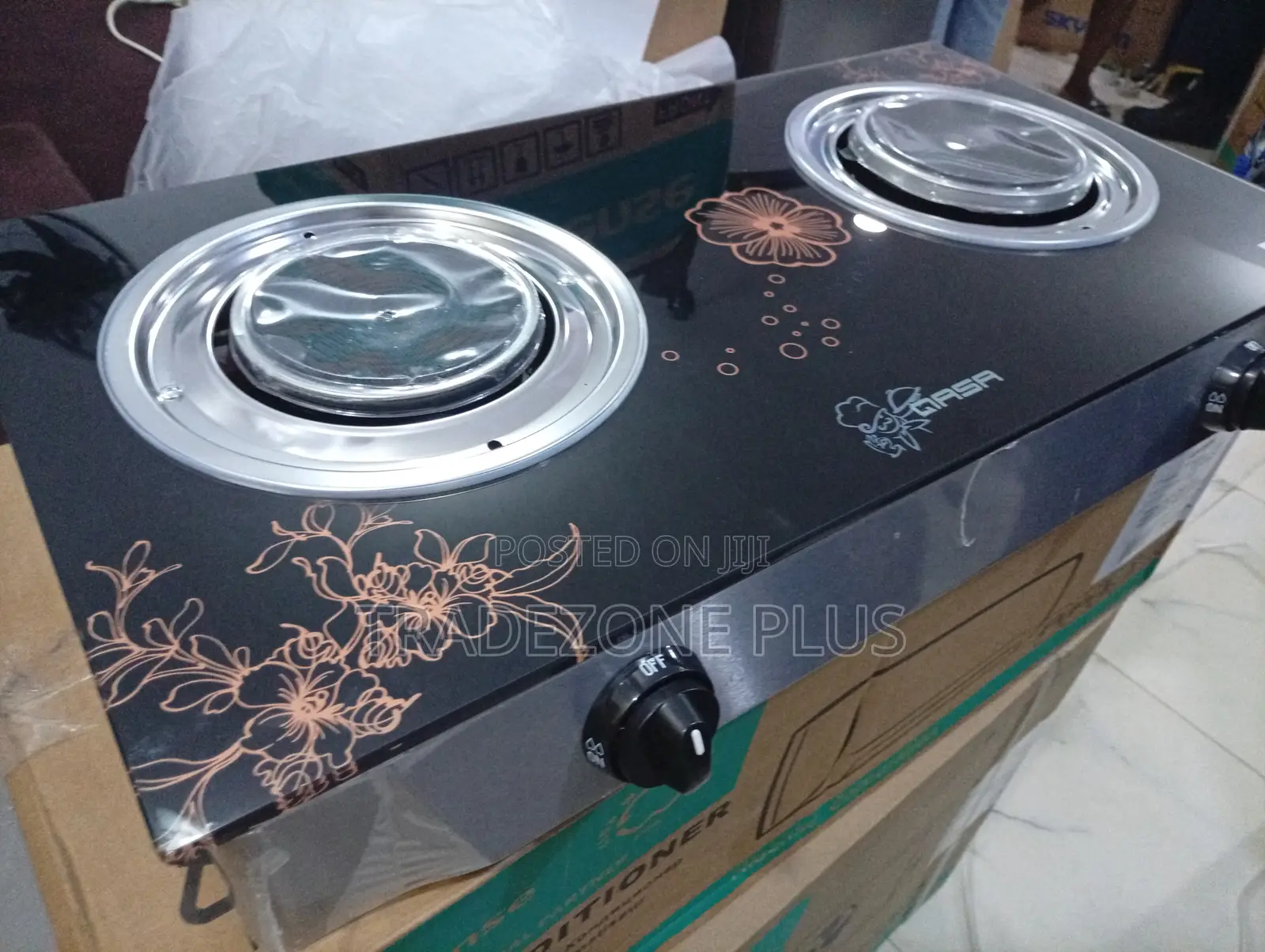 Low Gas Consumption Qasa 2-burner