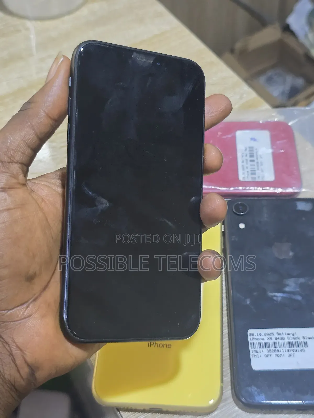 Apple iPhone XR 64 GB Black