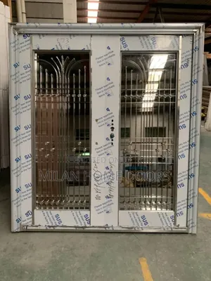 5ft By 7ft Stainless Glass Entrance Door