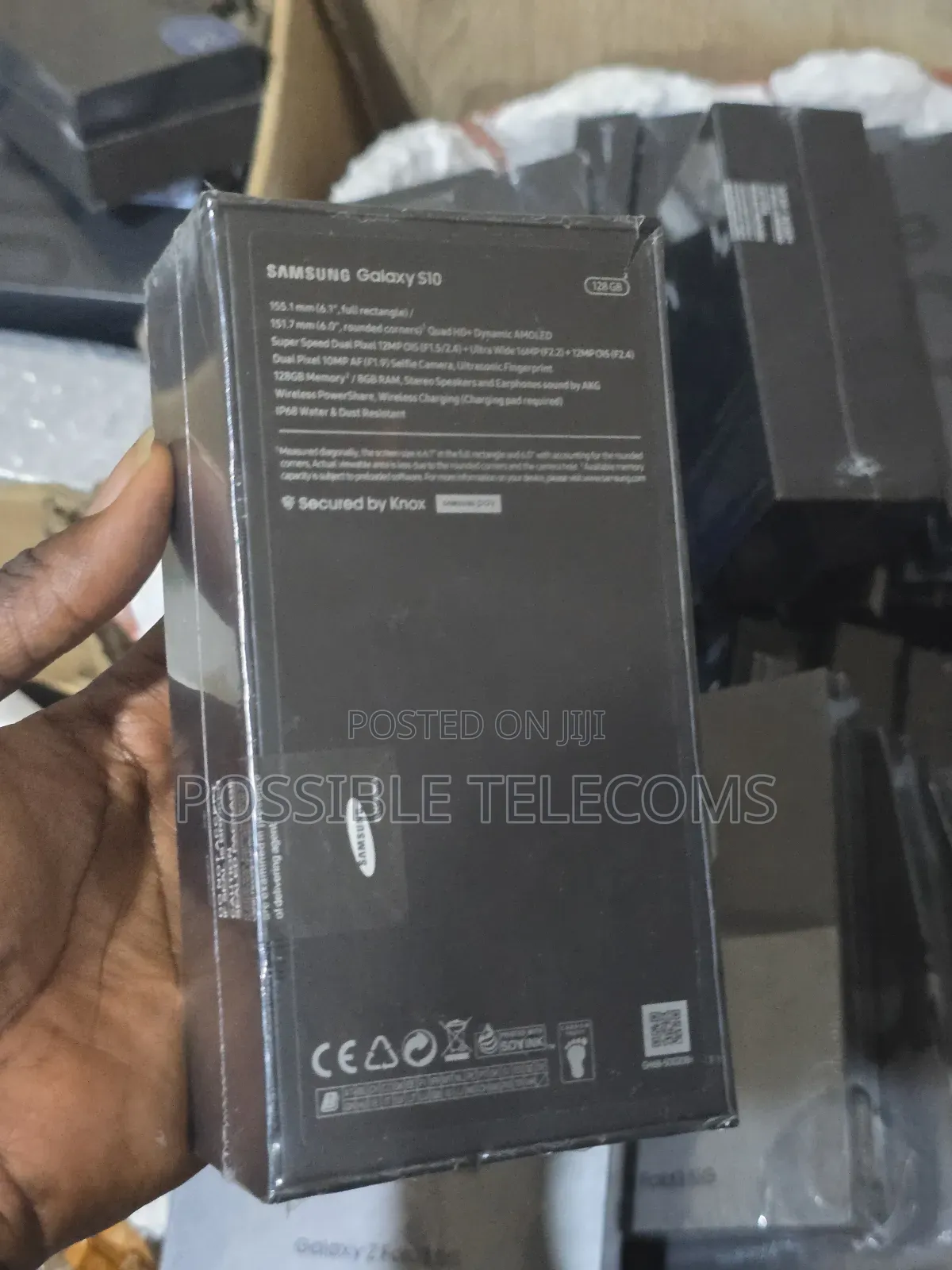 New Samsung Galaxy S10 128 GB Black