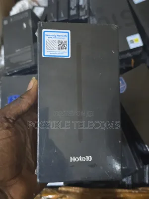 New Samsung Galaxy Note 10 5G 256 GB Black