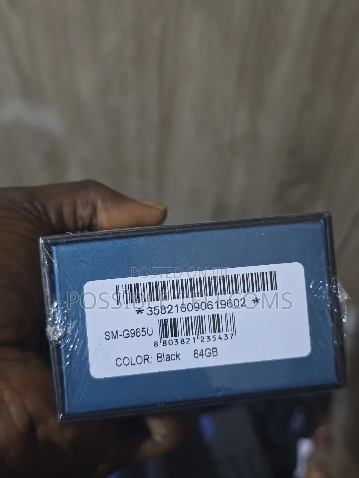New Samsung Galaxy S9 Plus 64 GB Black