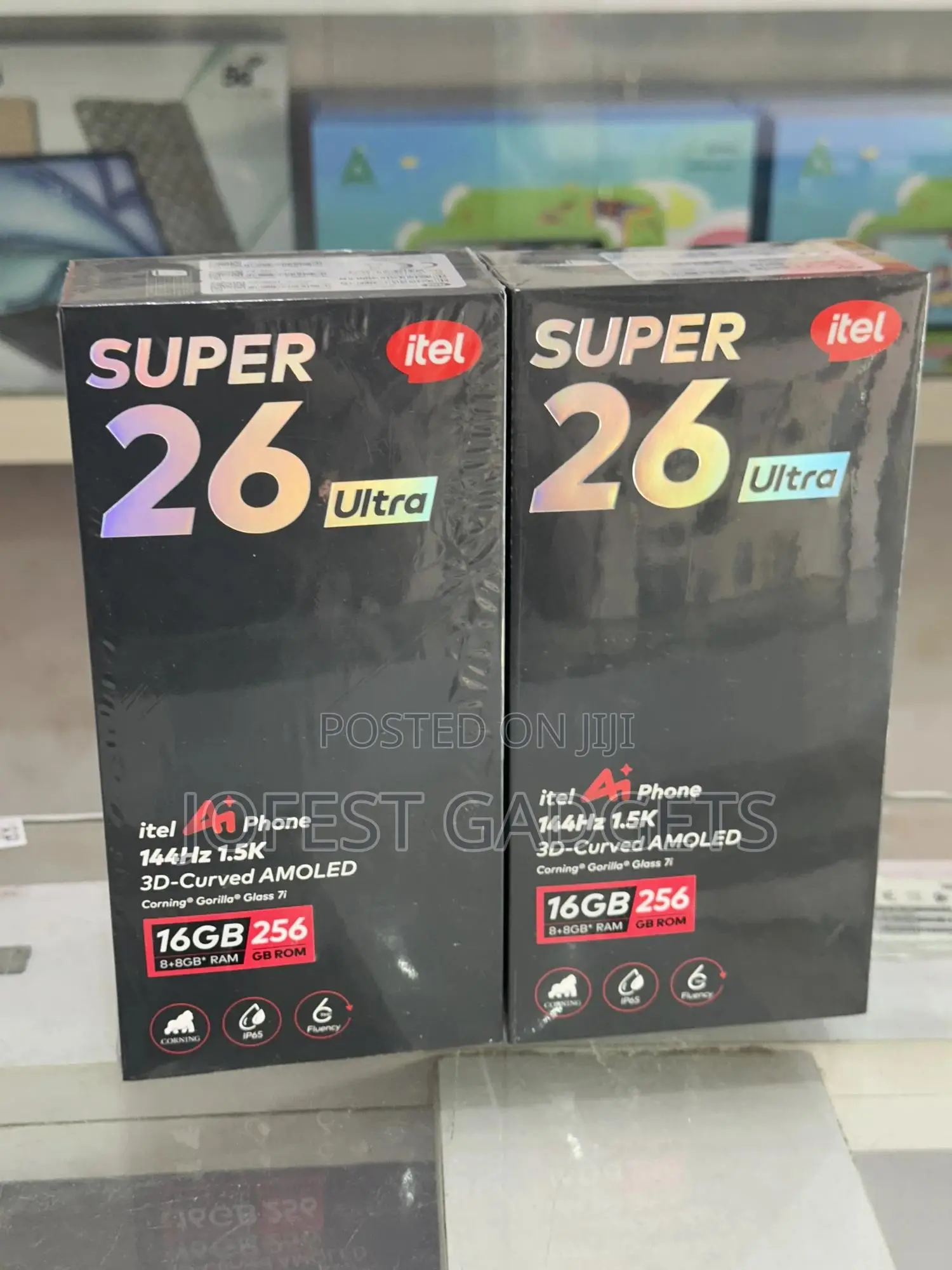 New Itel S26 Ultra 256 GB Black