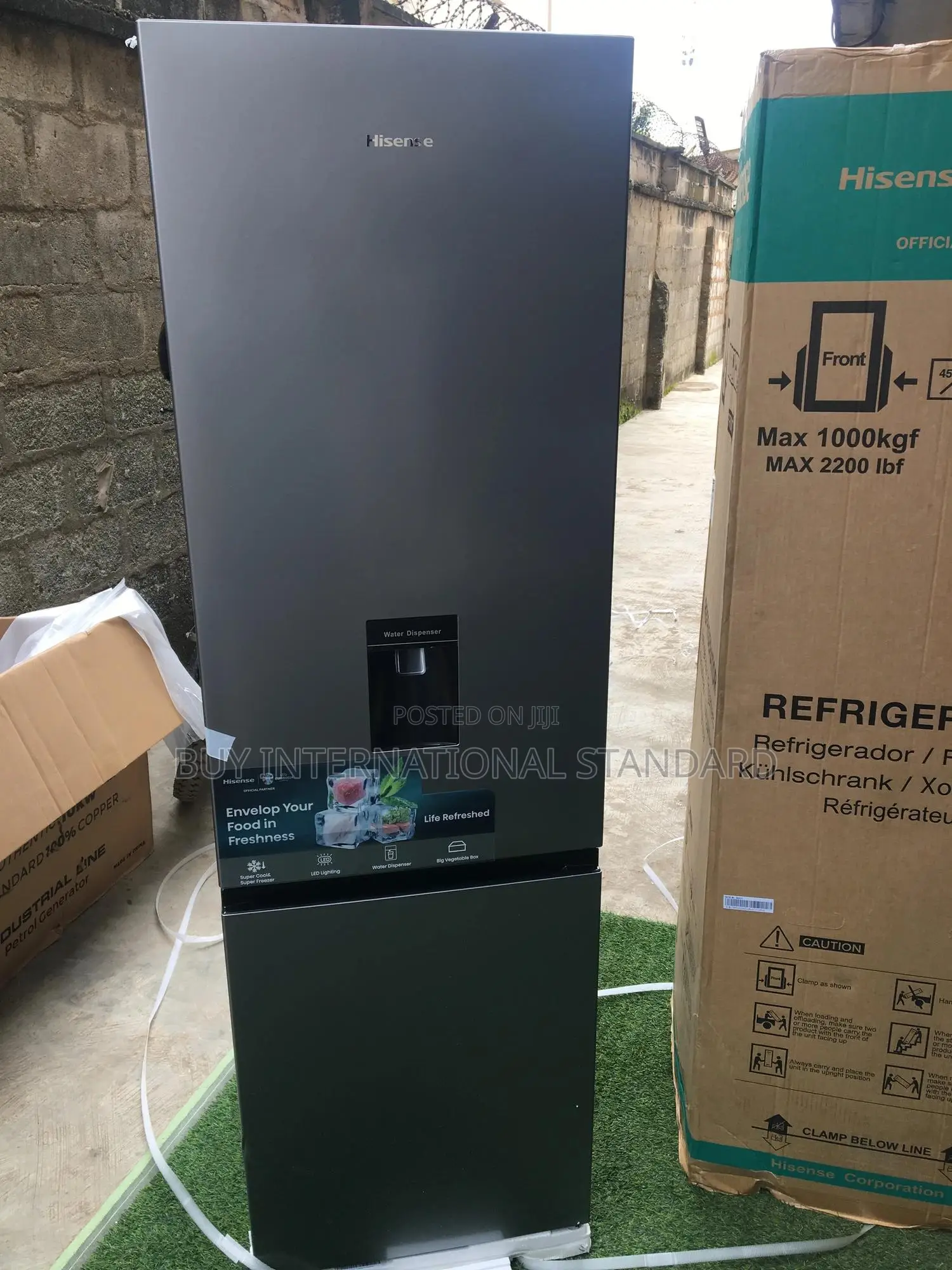 Hisense 264l Double Door Fridge – Reliable Cooling