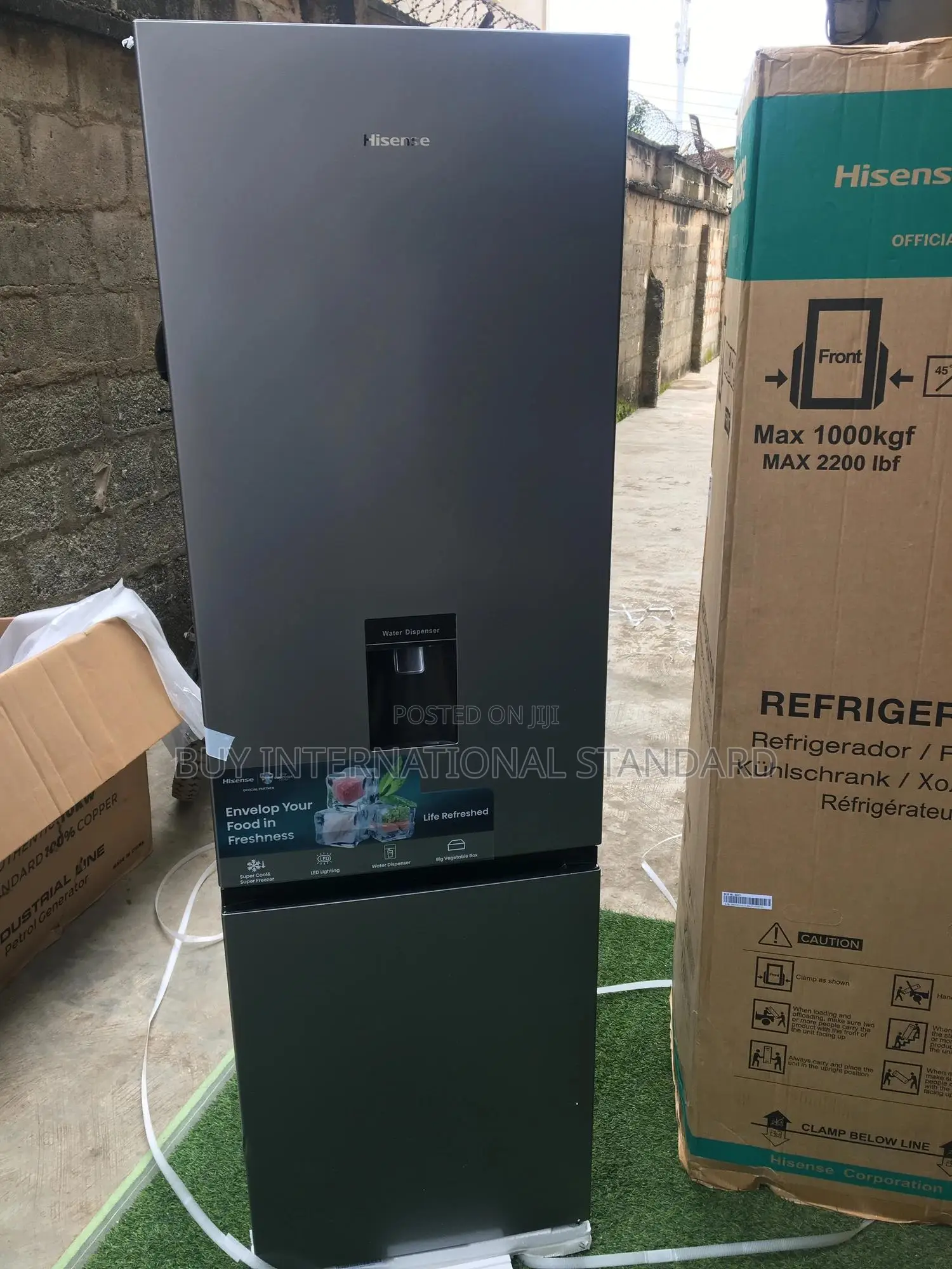 Hisense 264l Double Door Fridge – Reliable Cooling