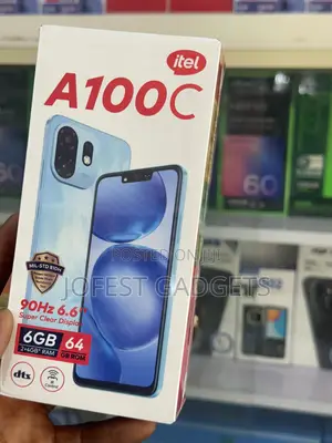 New Itel A100C 64 GB Black