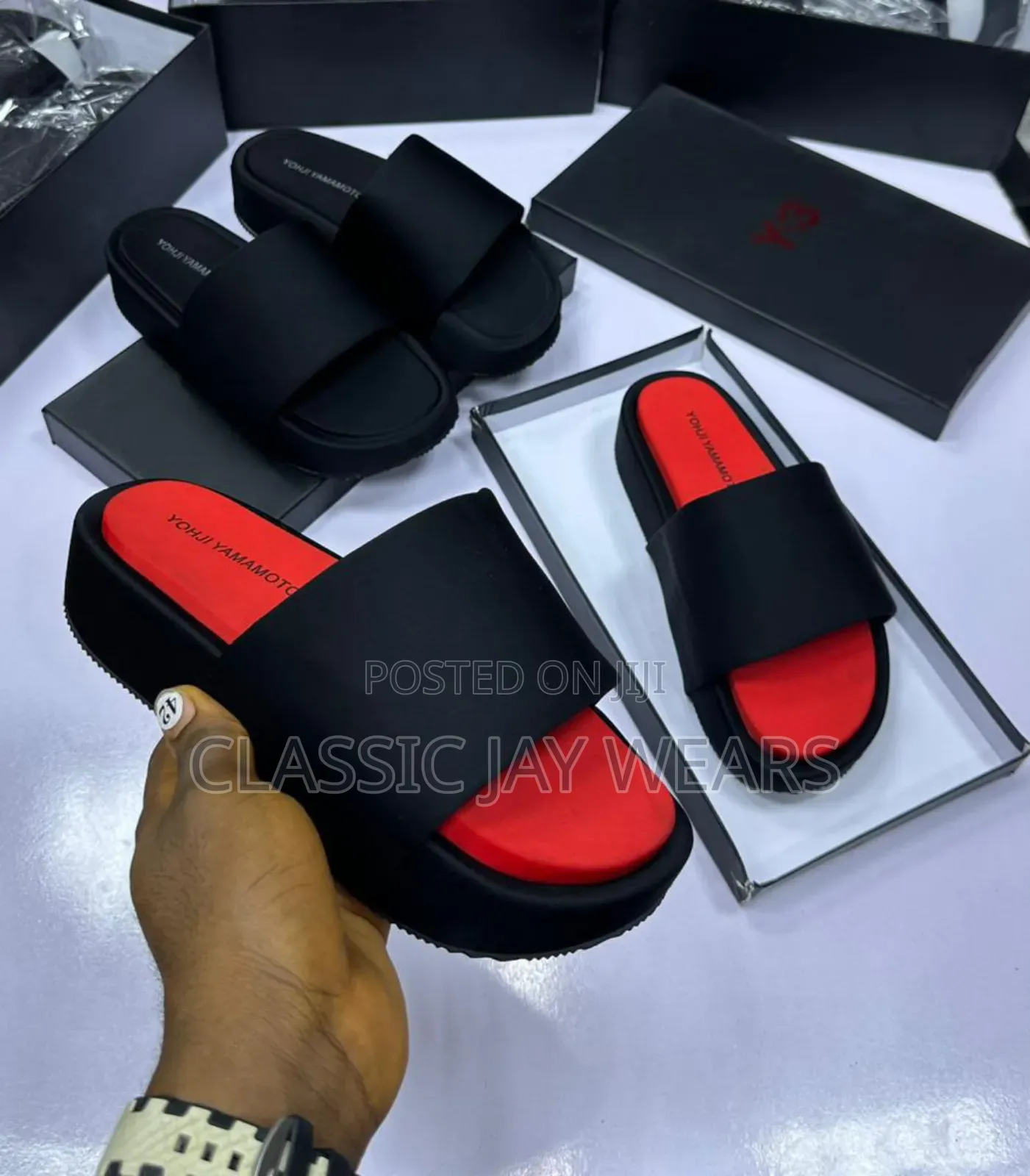 High Sole Exotic Slippers Just Arrived