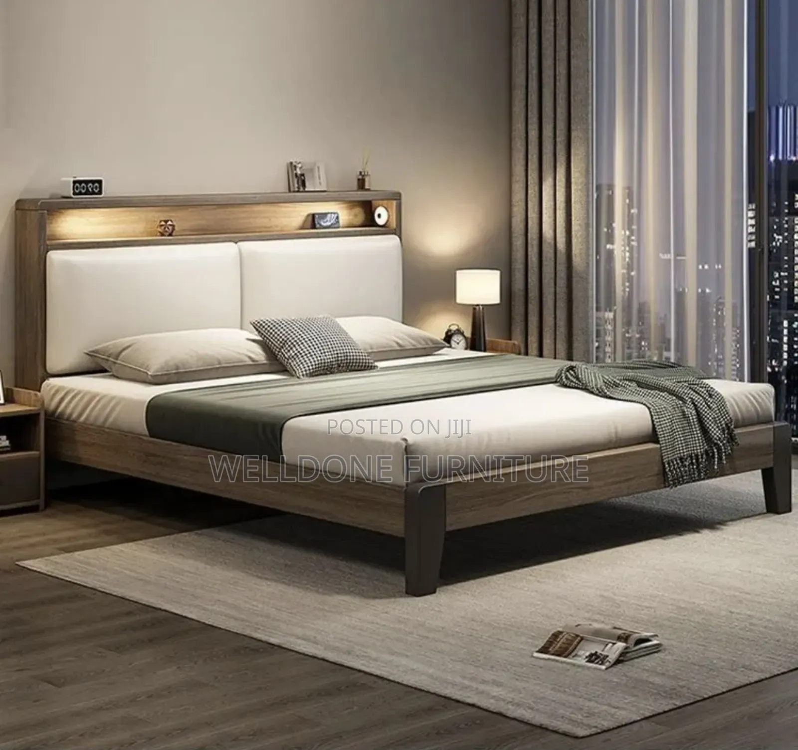 Imported Bed Frame and Mattress 6 by 7