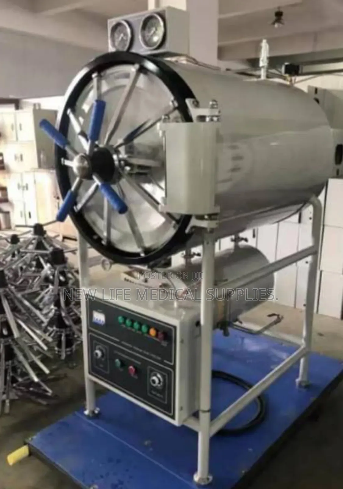 Vertical Autoclave Sterilization