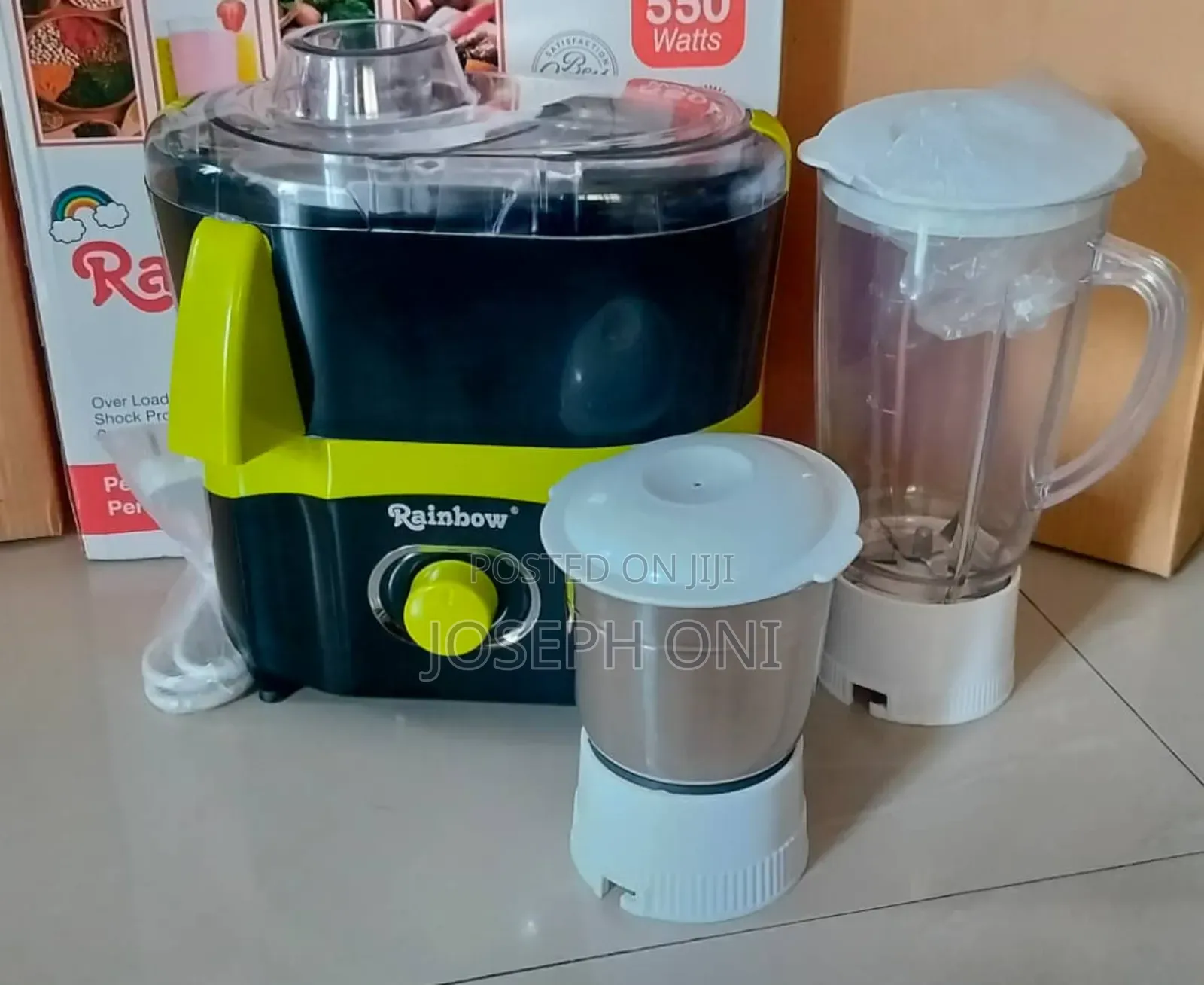 3 Jar Electric Juice Blender