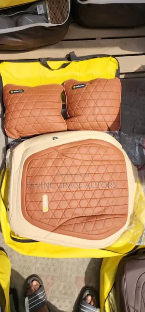 Leather Smile Seat Cover