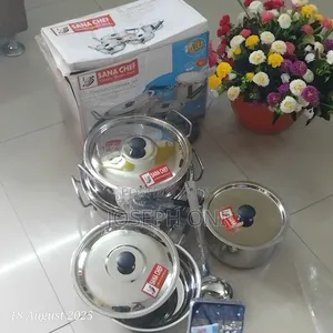 7pcs a Stainless Steel Pot