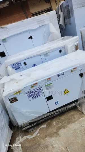 Sp15kva And Sp30kva Brand New Perkins Diesel Soundproof Gen 2years Wty