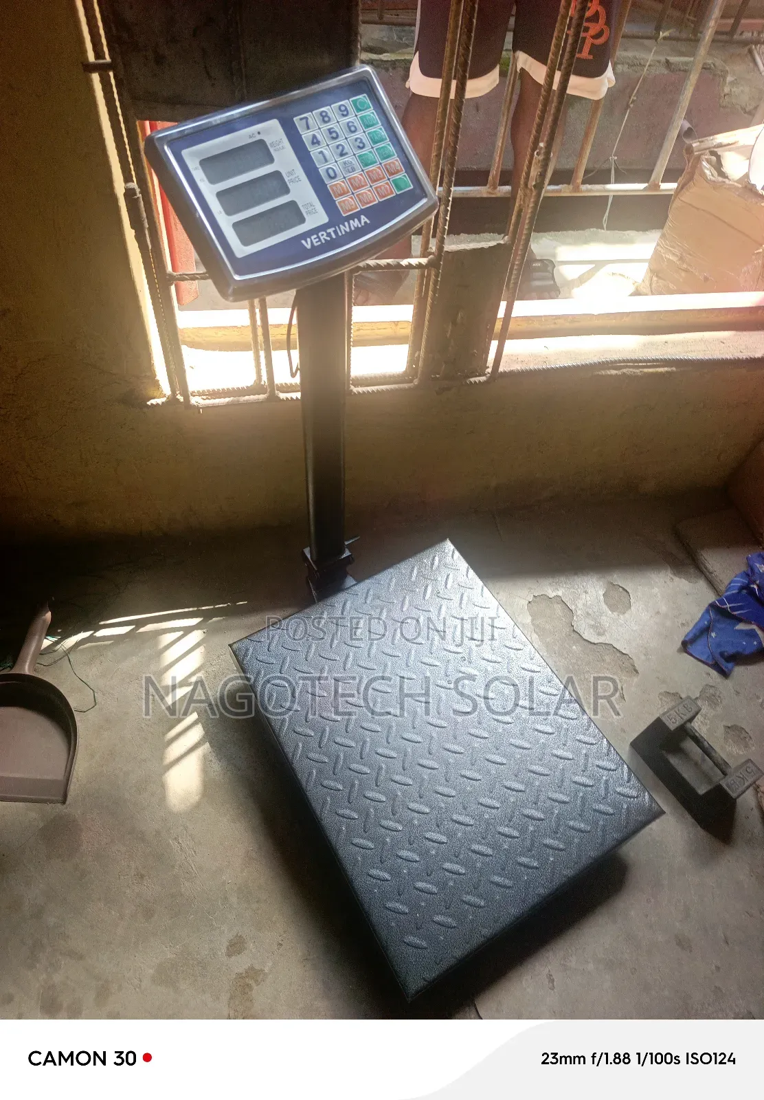 Natech 300kg Digital Platform Scale