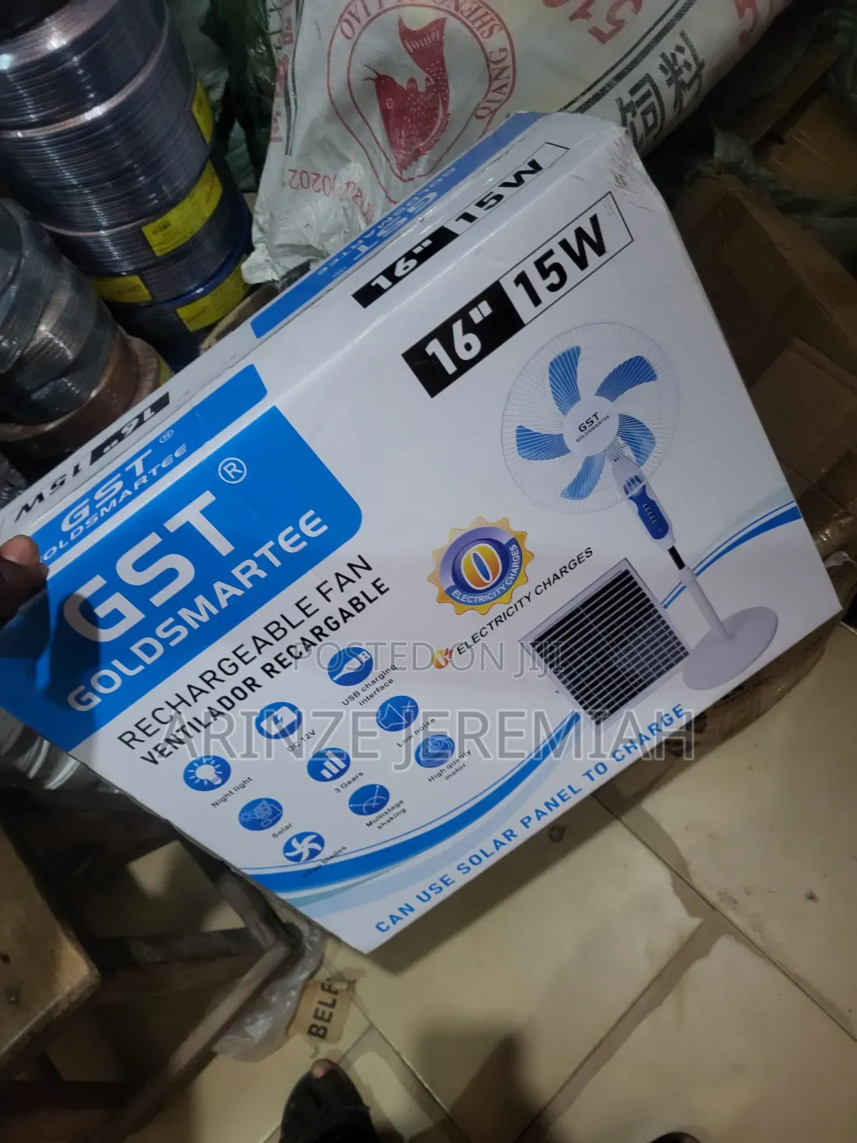 Rechargeable Fan