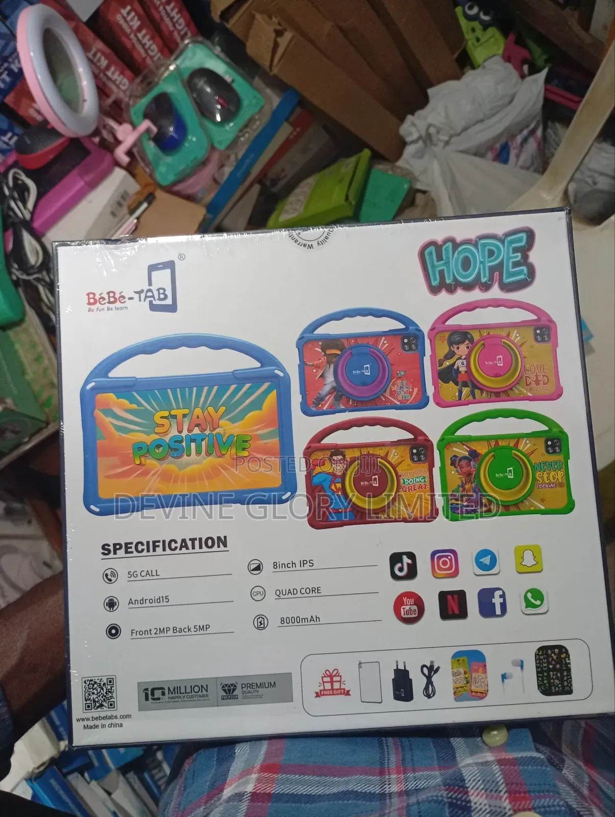 New Bebe Hope 256 GB