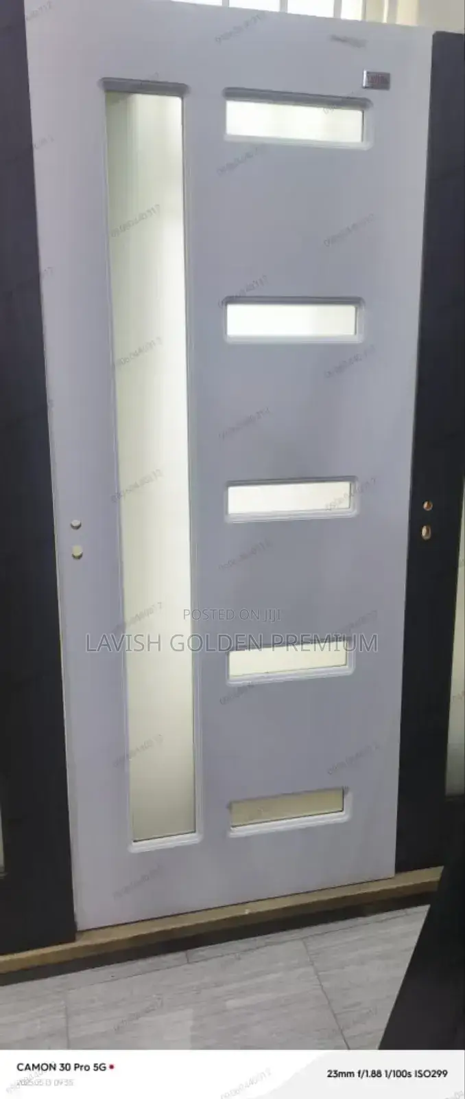 White Kitchen Doors With Glass