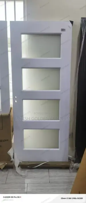 White Kitchen Doors With Glass