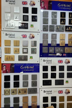 Super Original Switch and Socket Gold,Silver Black