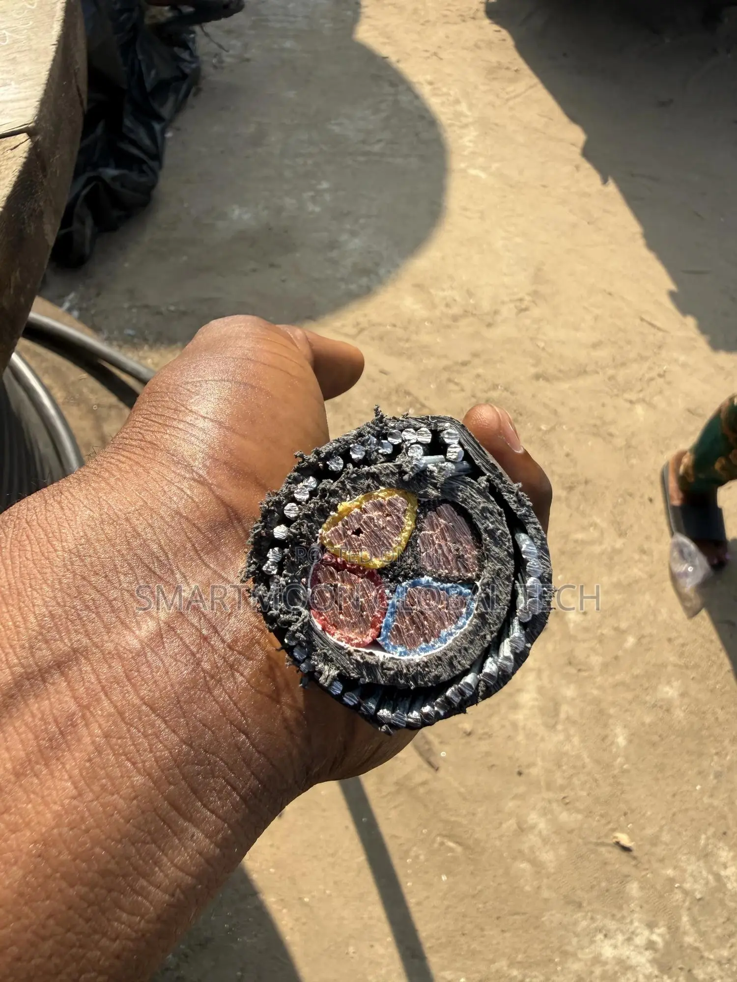50mm 4core Vatan Kablo Armored Cable