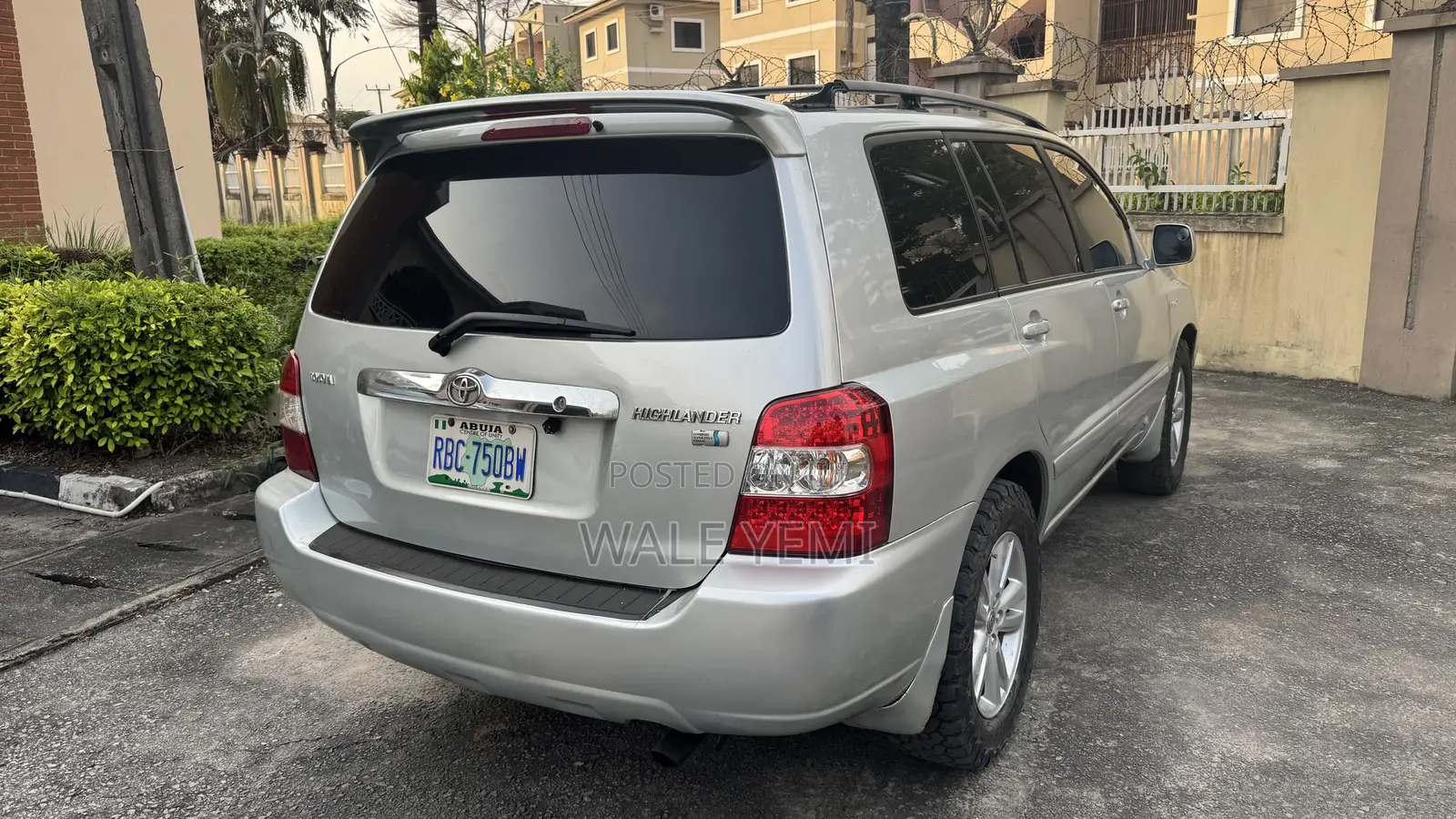 Toyota Highlander Hybrid 2006 Silver