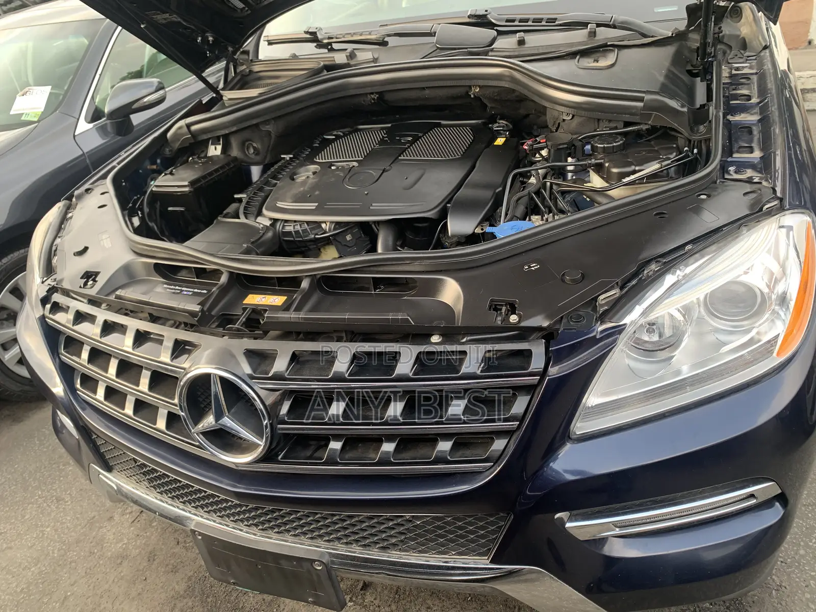 Mercedes-Benz M Class 2015 Blue