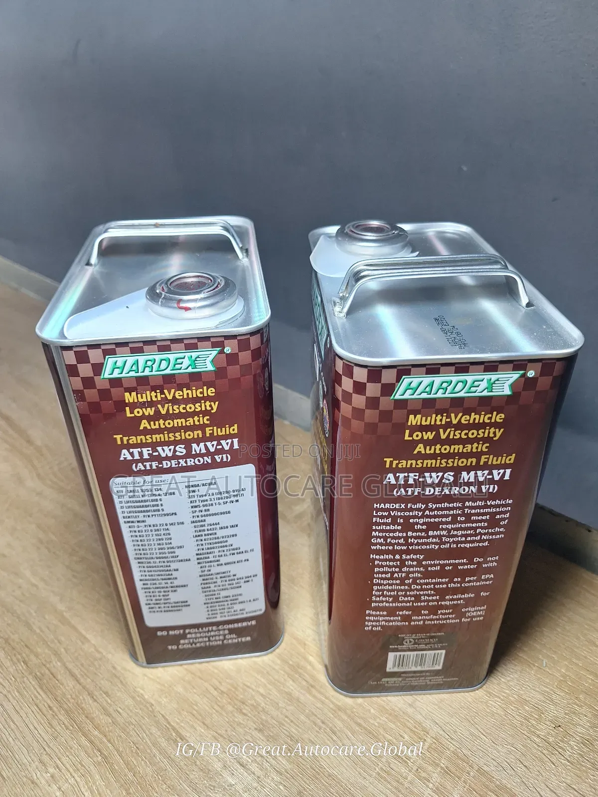 Hardex Fully Synthetic Automatic Transmission Fluid (Atf)