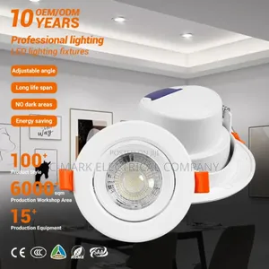 Indoor Lighting Round Square Recessed Spotlight 7w 12w 18w