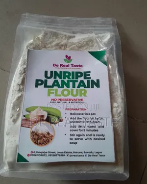 Unripe Plantain Flour