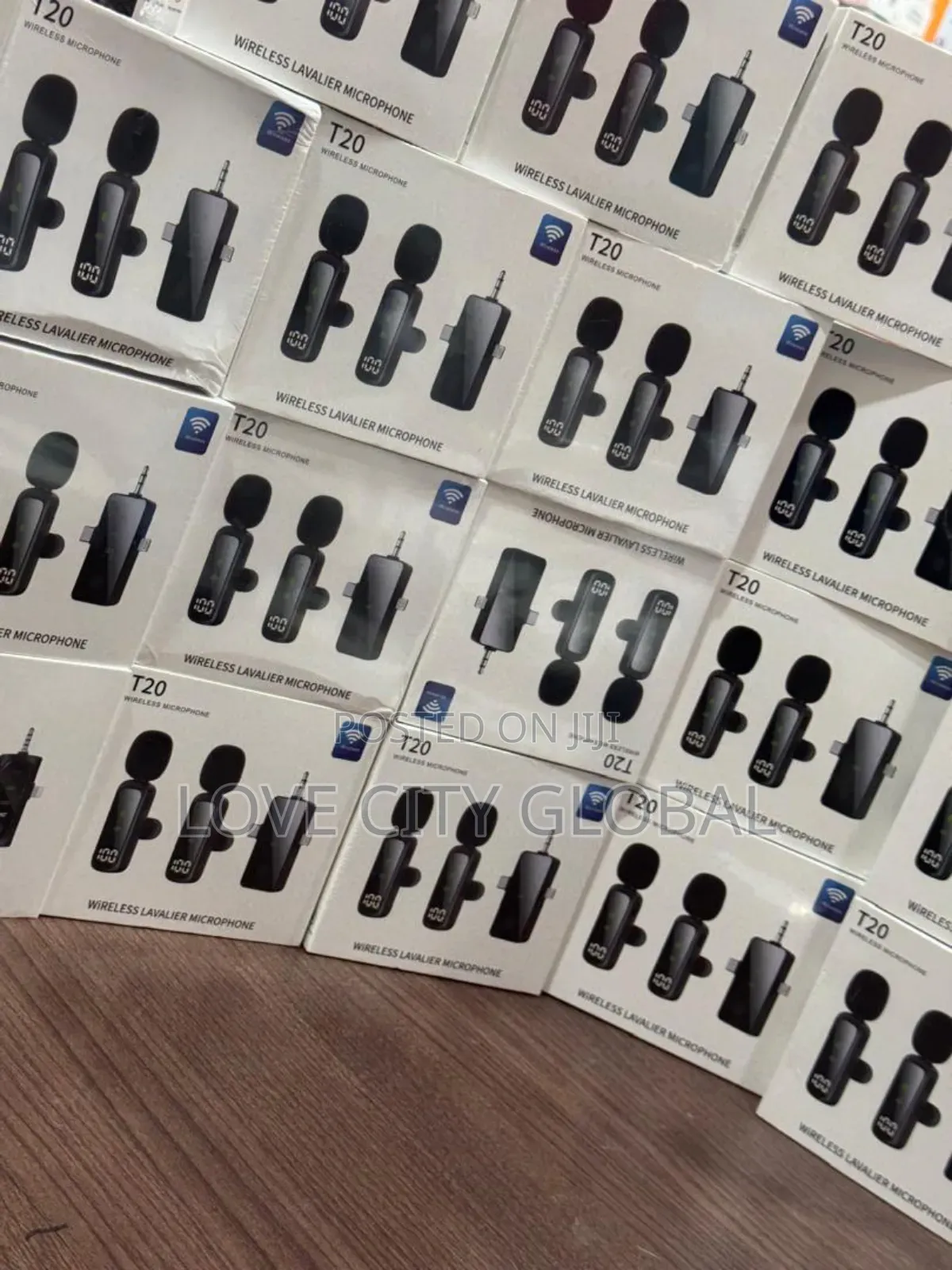T20 Dual Anc Wireless Microphone Led Display for iPhone,Type C, Camera