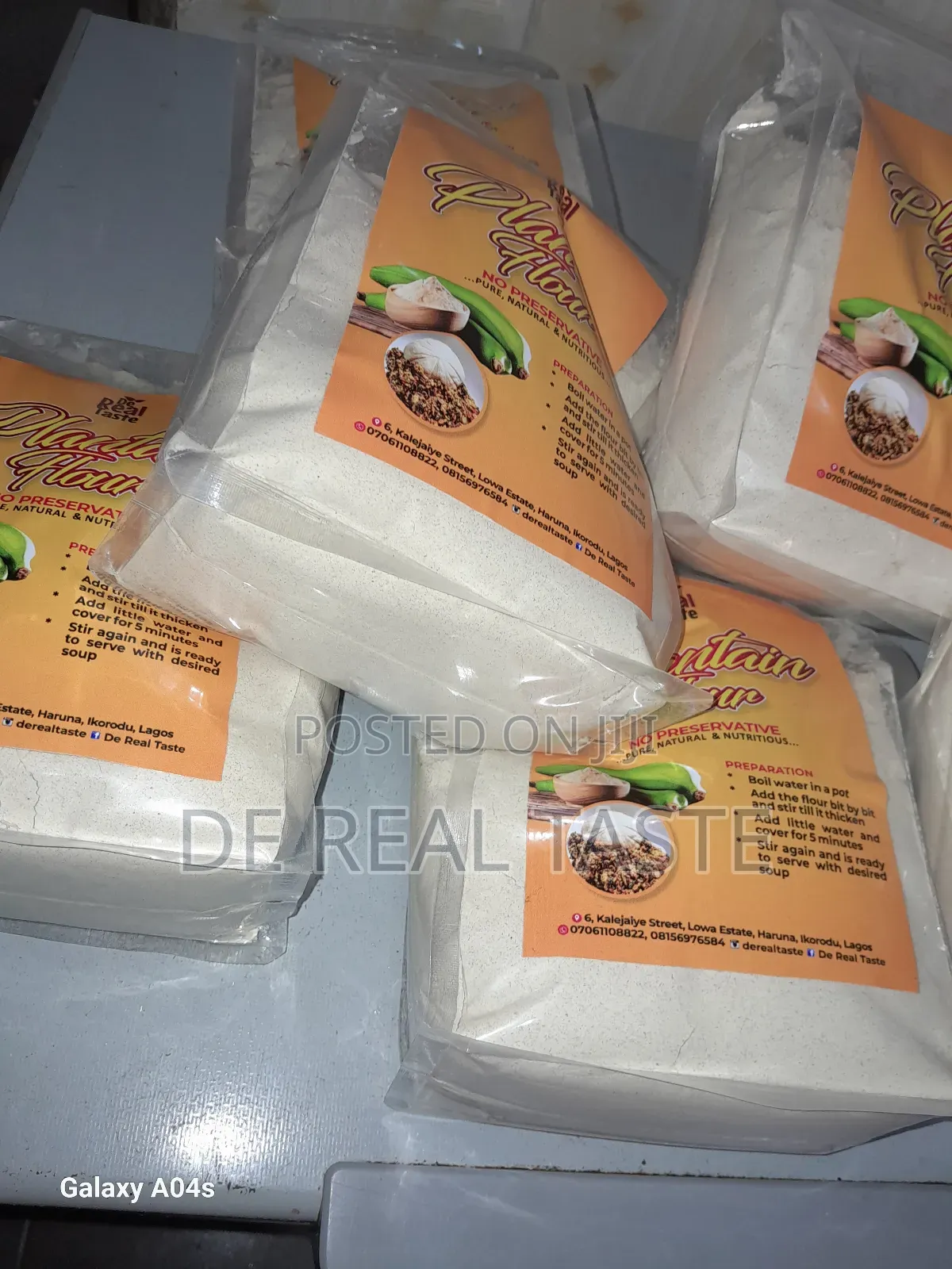 Unripe Plantain Flour