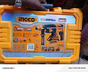 Ingco 20v Cordless Rotary Hammer Drill Kit,