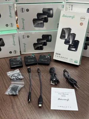 Sx39 Dual Anc Baiwangli Microphone 3in1 Receiver iPhone,Type C, Camera