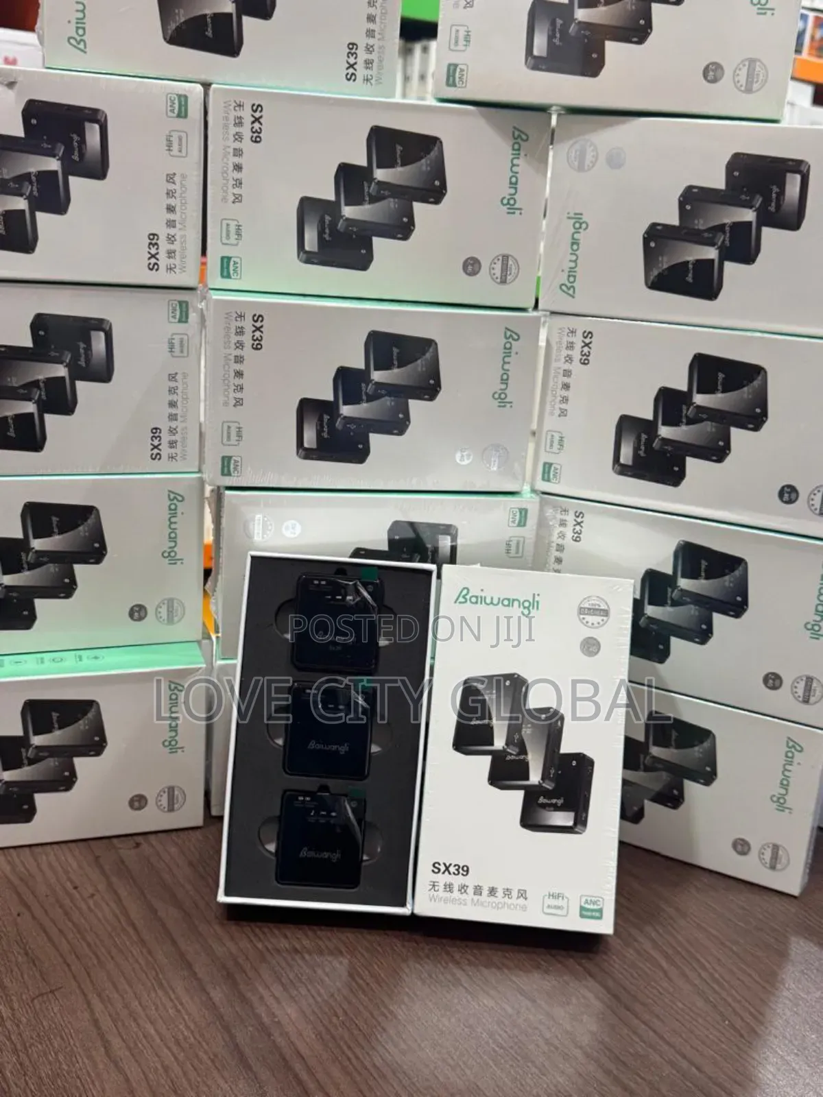 Sx39 Dual Anc Baiwangli Microphone 3in1 Receiver iPhone,Type C, Camera