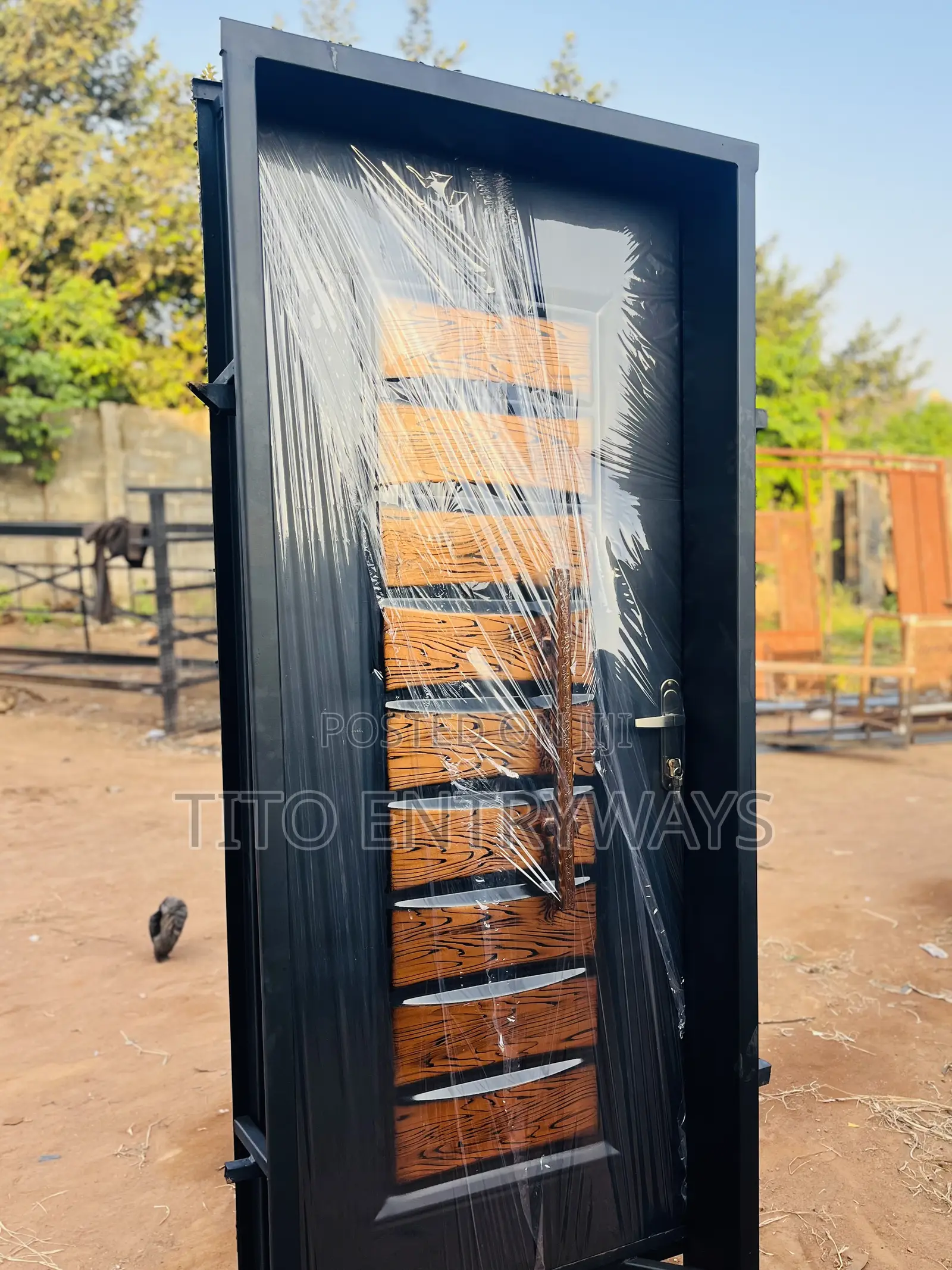 3ft Quality Door With Strong Handle Key